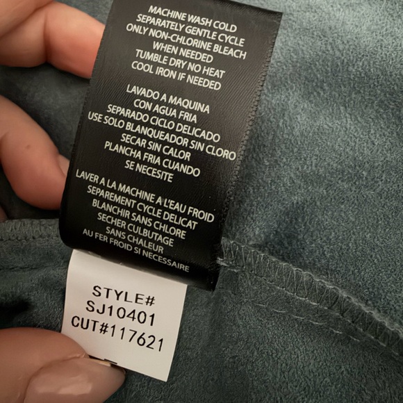 Edyson drape front jacket. - Picture 8 of 8